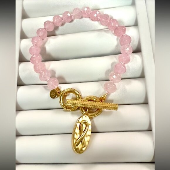 $185 Julie Vos The Pink Bracelet - Picture 5 of 6